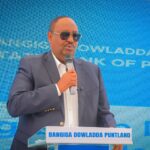 Muuqaal: Hadaljeedintii MD Deni ee xarigjarka Bankiga Puntland ee Bosaso kana hadlay samayn lacag & dagaalka argagixida