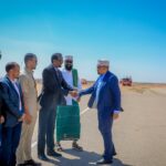 Sawirro: Garowe oo si diiran loogu soo dhaweeyey Islaan Bashiir Islaan Cabdulle Islaan Faarax