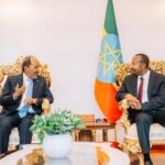 MD Xasan Sheekh & RW Abiy Axmed oo ku heshiiyey in si buuxda loo soo celiyo xariirkii diblumaasiyadeed lana ixtiraamo heshiisyadii hore uuna ka mid yahay kii Ankara oo Itoobiya u ogolaanayay gaarida Badda Somalia