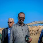 Sawirro: Wasiirka Xannaanada Xoolaha Dowladda Puntland Mudane Cumar Cabdisamad Yusuf Dhuux ayaa kormeer shaqo ku tagay Maxjaradda Magaalada Boosaaso.